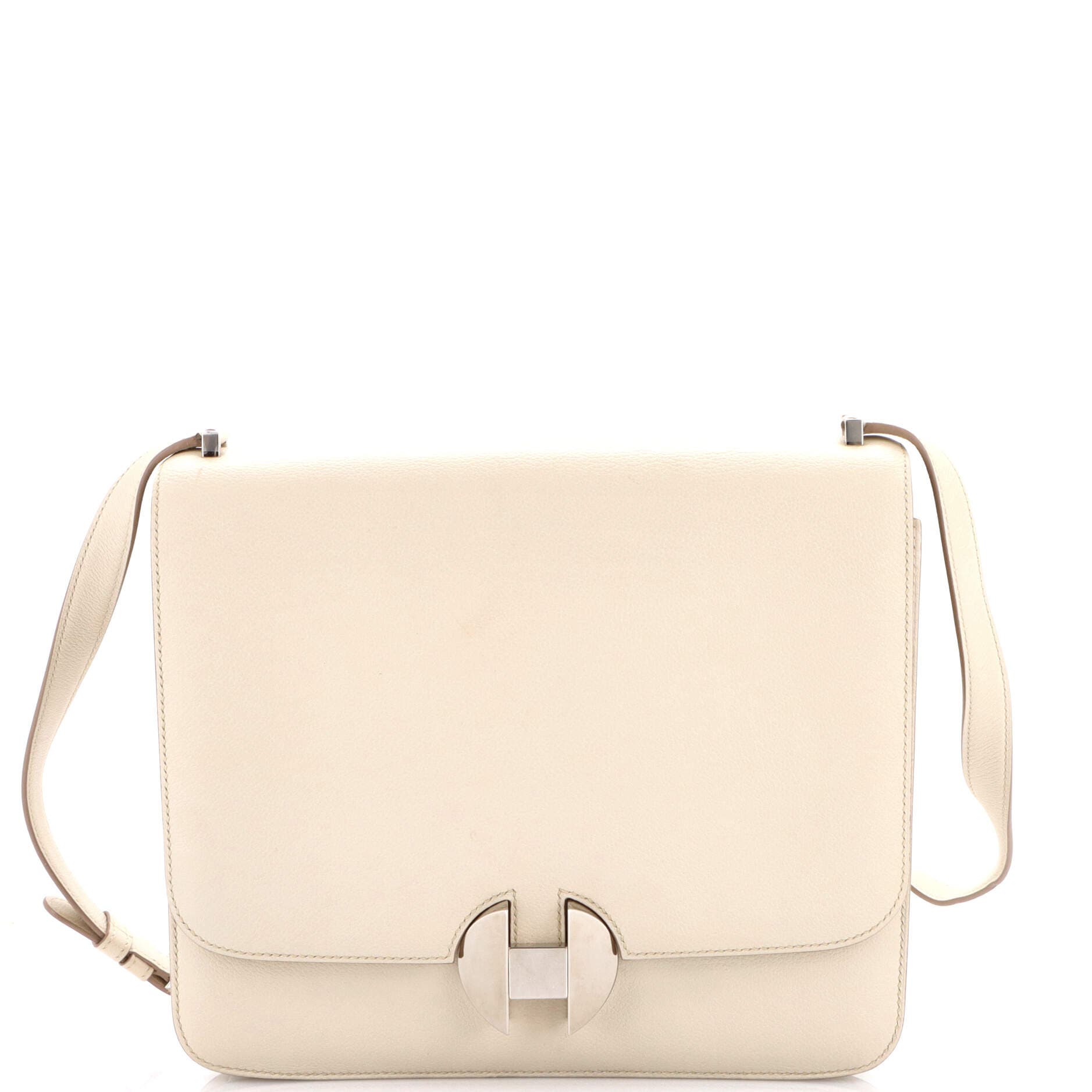 Pre-Owned Hermes 2002 Shoulder Bag Evercolor 26, Main, color, Beton