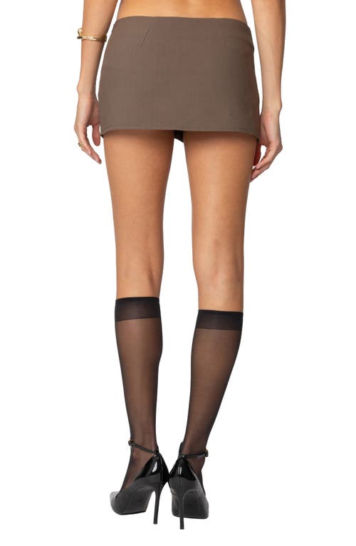 EDIKTED EDIKTED ELLIS BUTTONED UP MINI SKORT