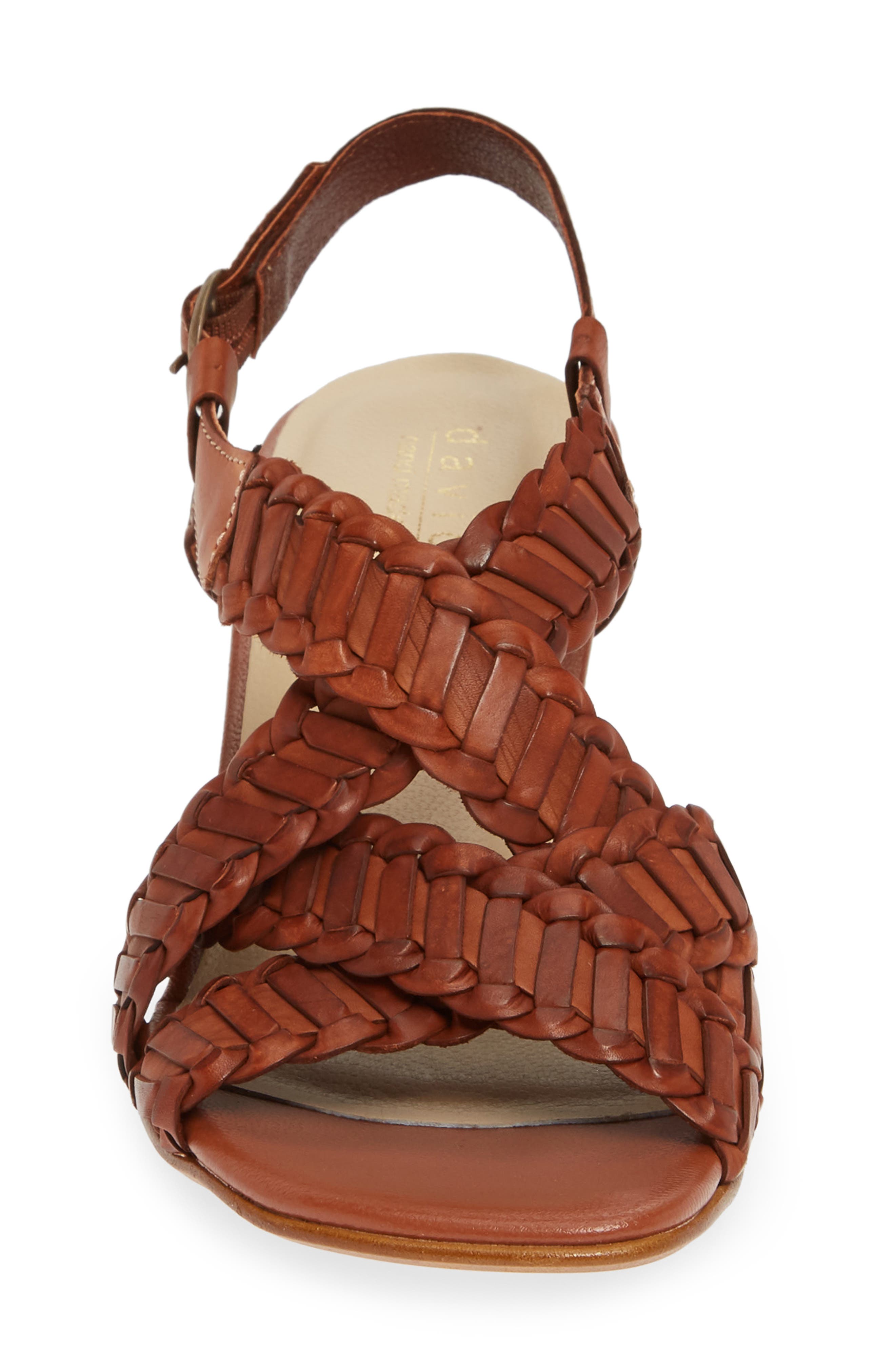 Amarone Sandal, Alternate, color, COGNAC LEATHER