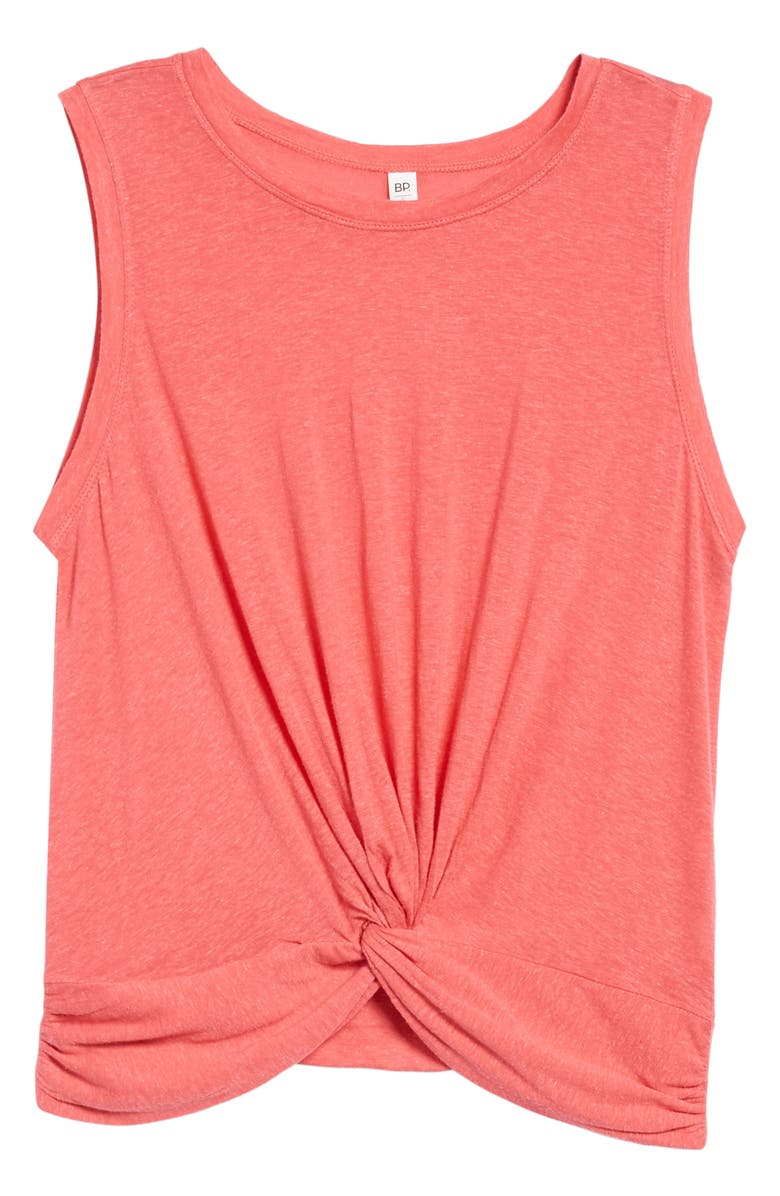 BP. Twist Hem Tank, Alternate, color, 