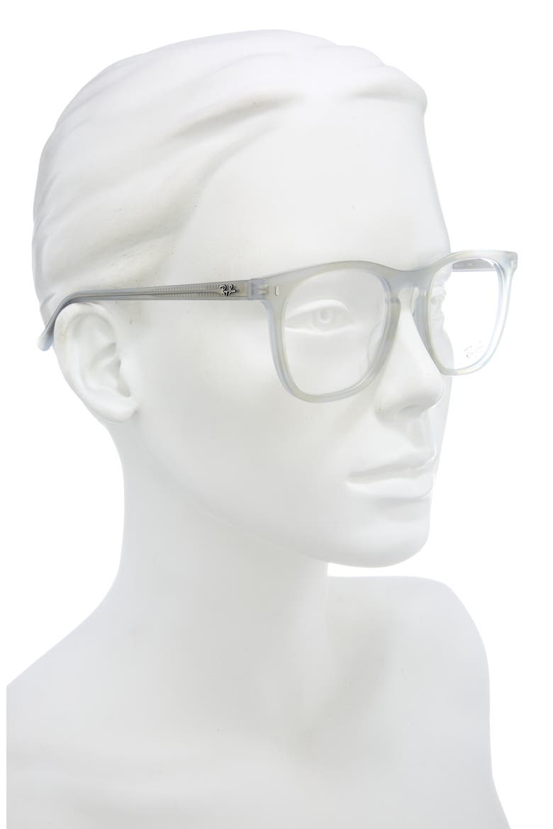 53mm Square Optical Glasses, Main, color, BLUE