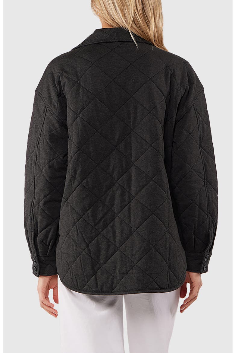 Ellwood Quilted Jacket, Alternate, color, HEATHER CHARCOAL