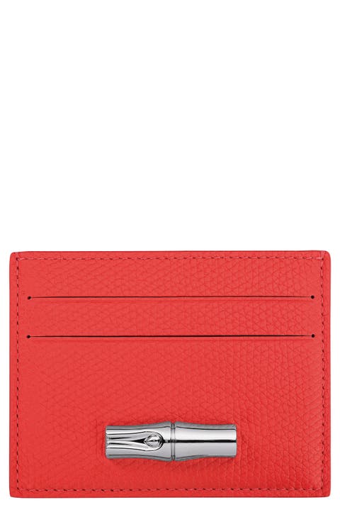 Le Roseau Leather Card Holder