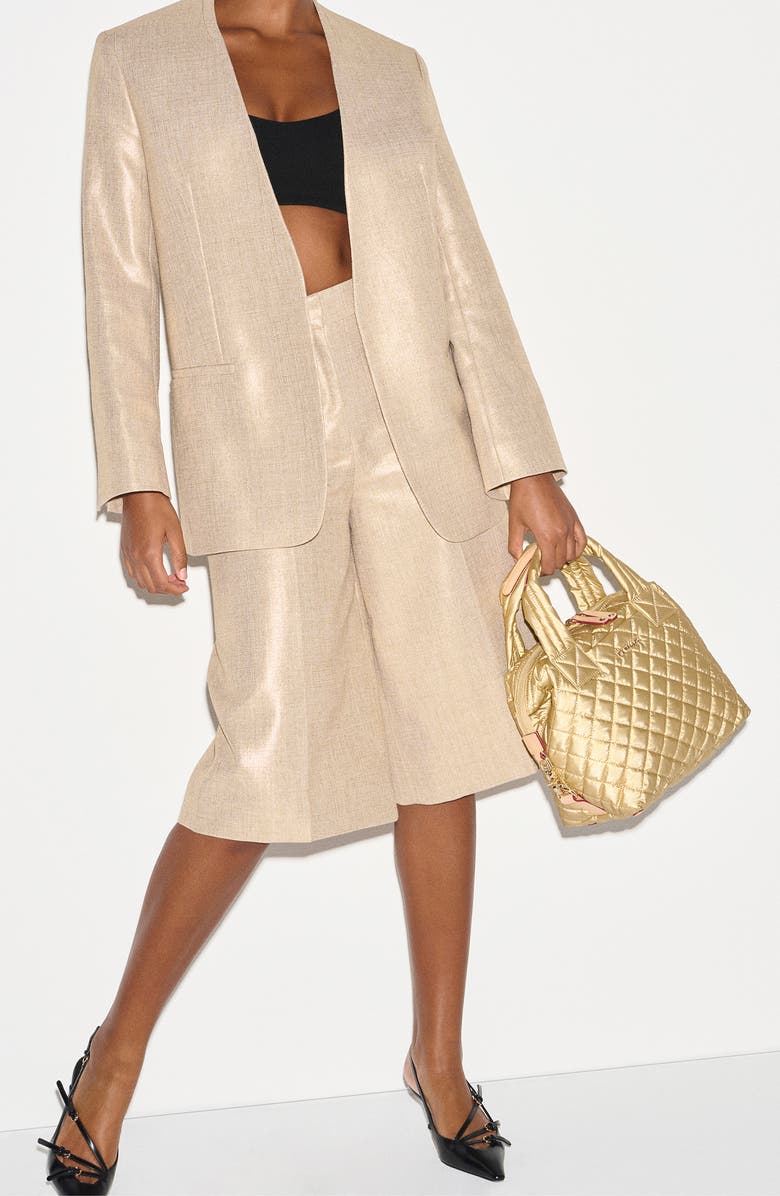 MZ Wallace Small Sutton Deluxe Quilted Nylon Crossbody Bag, Alternate, color,