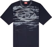 DIESEL® T-Boxt-T5 Logo Cotton Graphic T-Shirt