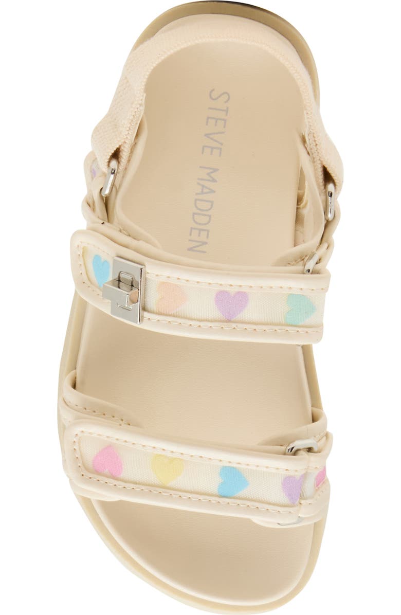 Steve Madden Kids' TMonar Slingback Sandal, Alternate, color, Bone Mesh