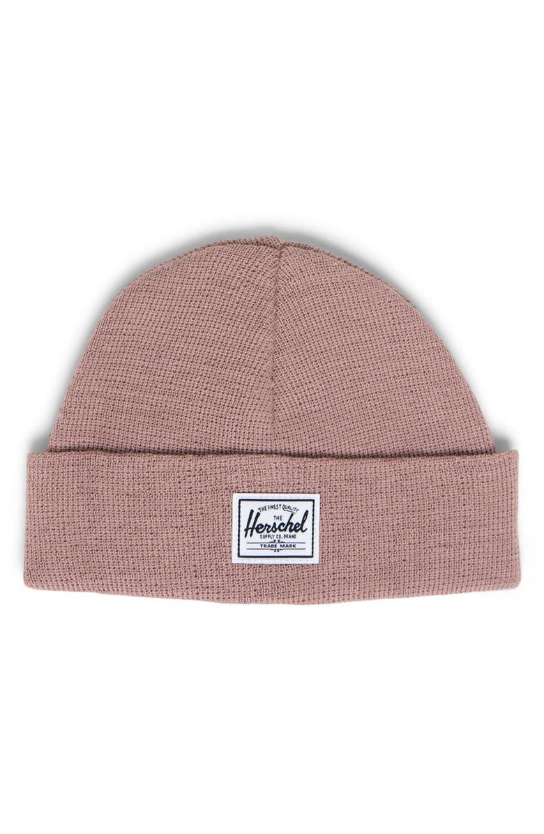 Herschel Supply Co. Classic Cuff Beanie, Main, color, Ash Rose