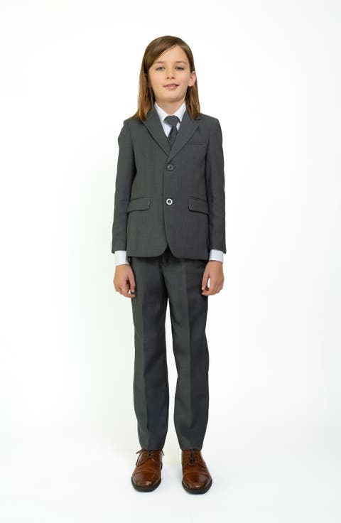 Kids' 007 5-Piece Slim Fit Suit (Baby, Toddler, Little Kid & Big Kid)