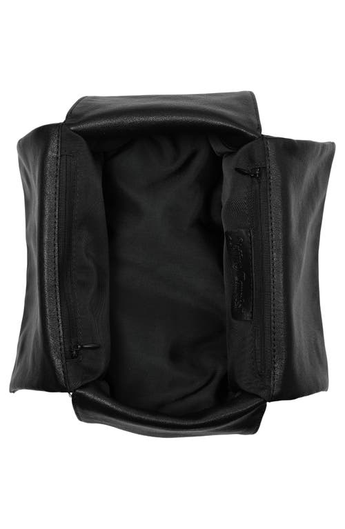 Jeffrey Campbell Boxed-up Leather Crossbody Bag In Black