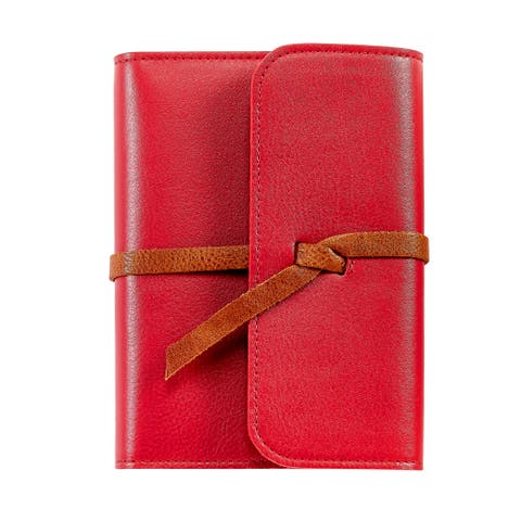 7" Leather Wrapped Refillable Journal