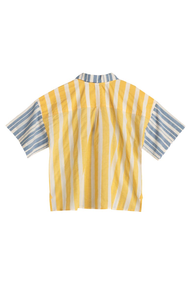 Cassis Camp Shirt, Alternate, color, Chambray