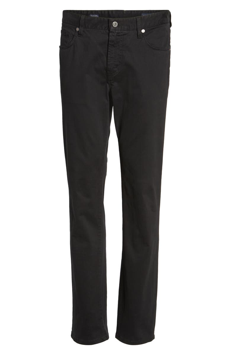 7 Diamonds Brushed Twill Slim Straight Leg Five-Pocket Pants, Alternate, color, 