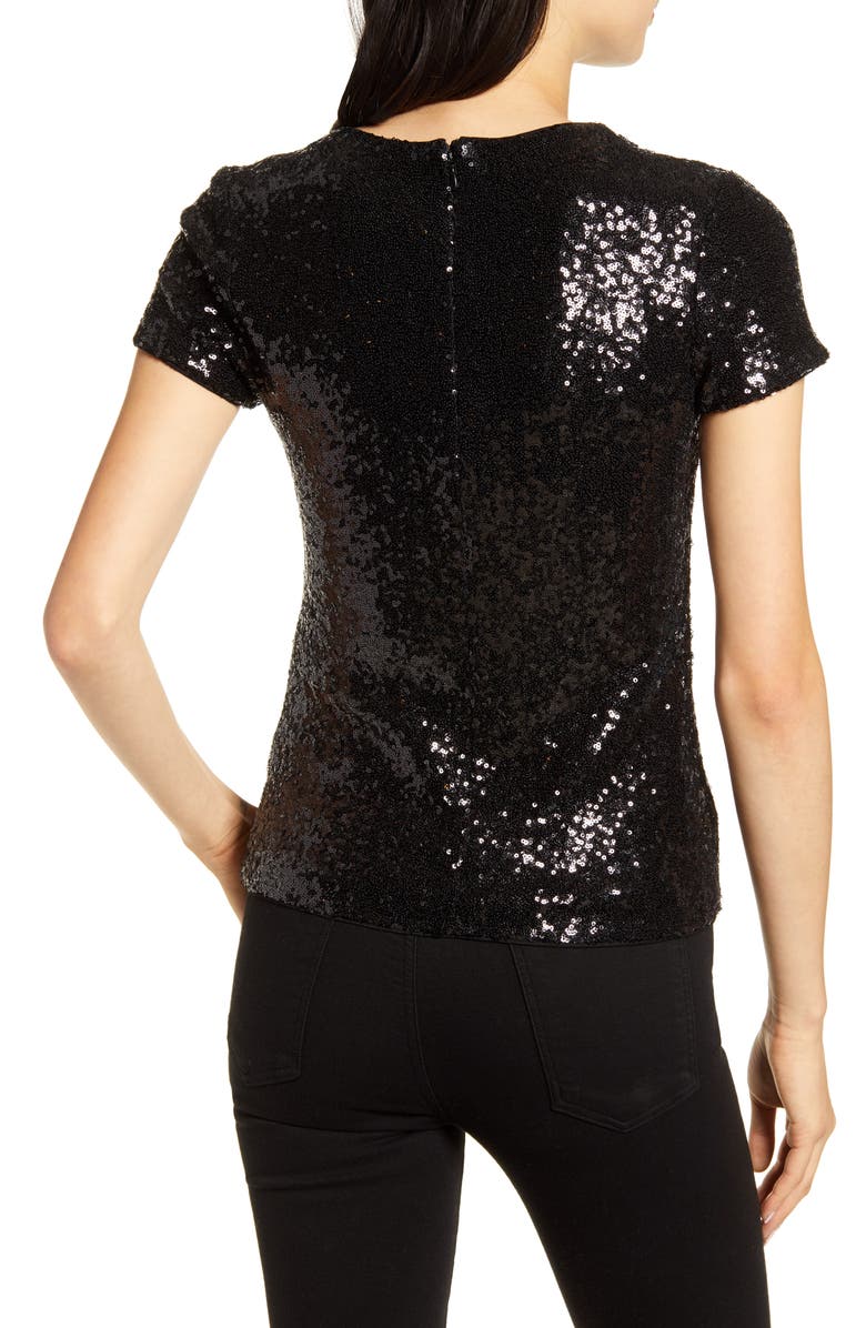 Bailey 44 Edie Sequin T-Shirt, Alternate, color, 