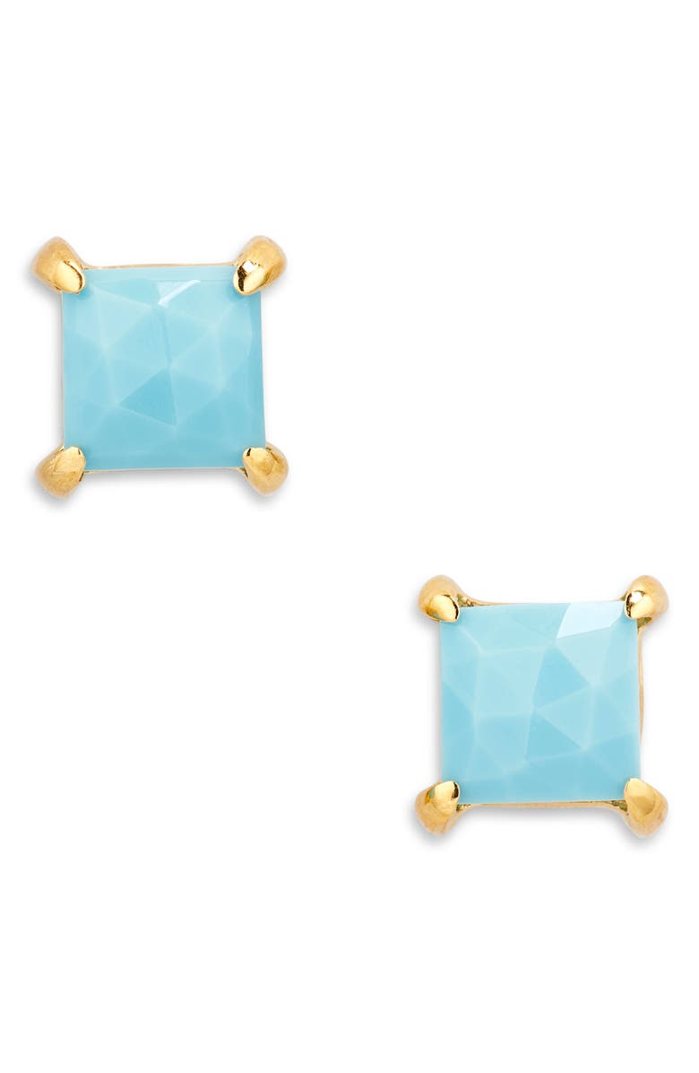 Dean Davidson Mini Nomad Turquoise Stud Earrings, Main, color, 