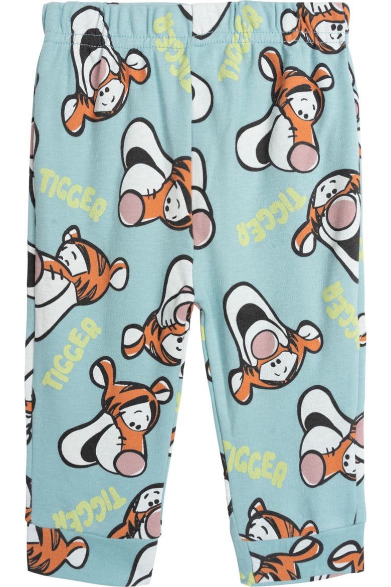 Winnie the Pooh Bodysuit Pants and Hat Set, Alternate, color, Tigger Sky Blue