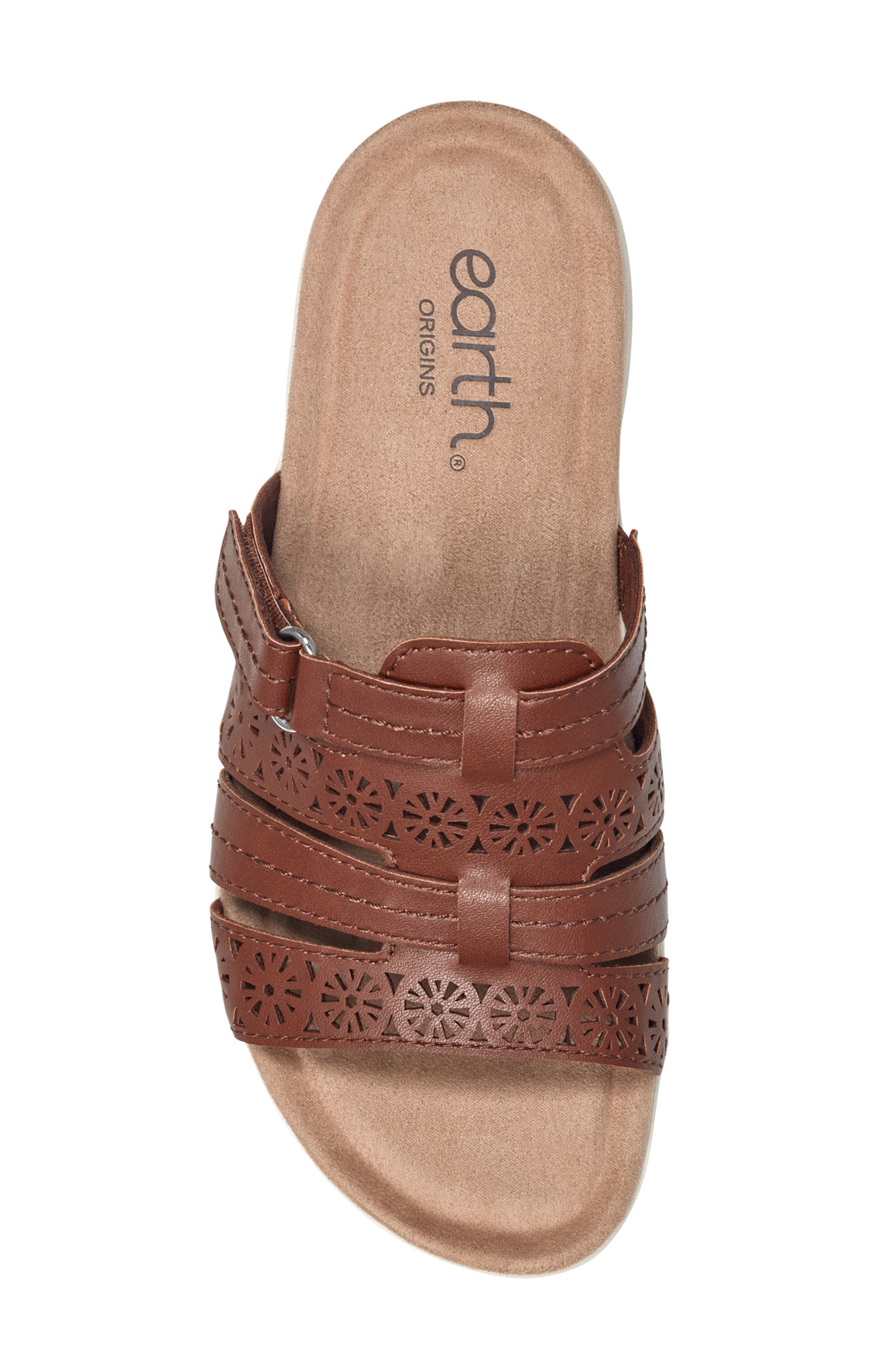 Earth<sup>®</sup> Sinci Slide Sandal, Alternate, color, Brown