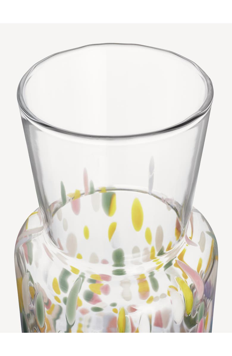 Kosta Boda Meadow Spring Tall Vase, Alternate, color, Clear/ Multi