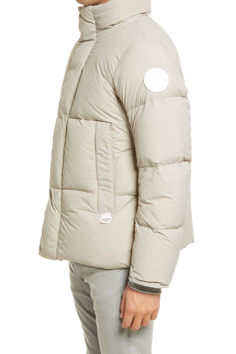 Everett 750 Fill Power Down Puffer Jacket, Alternate, color, LIMESTONE - CALCAIRE