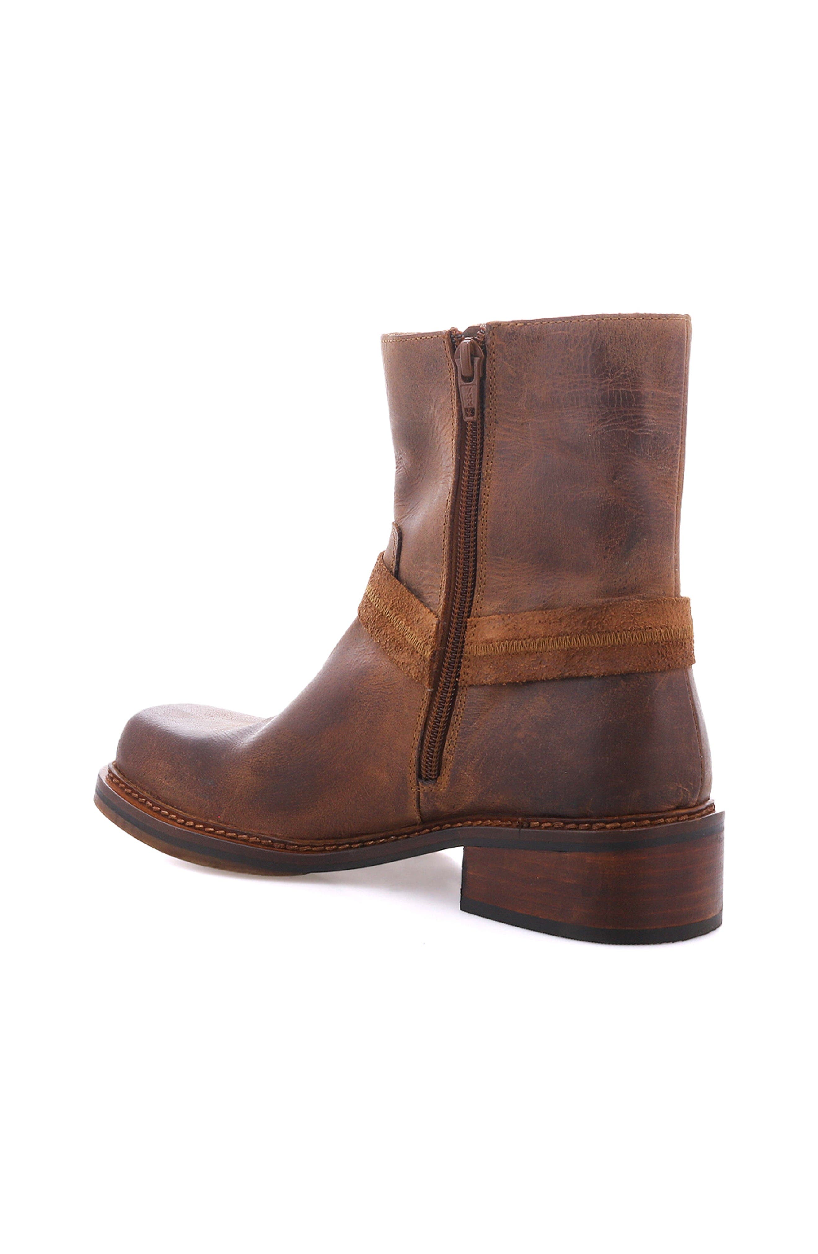 Bonsai Moto Boot, Alternate, color, Tan Greenland