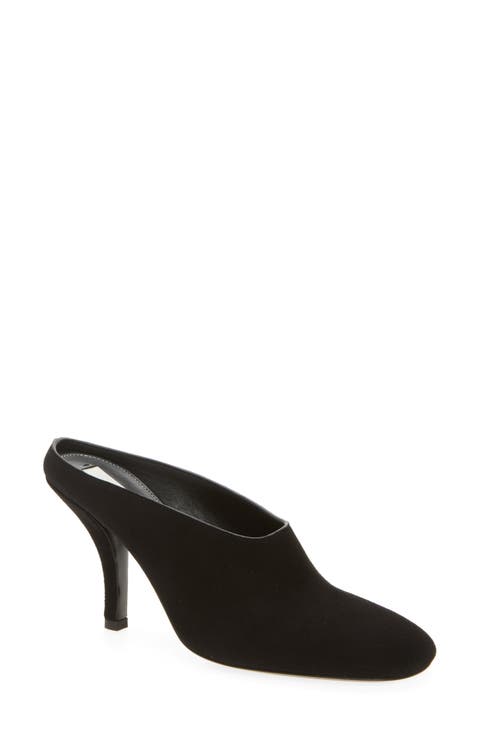 Suede Mule