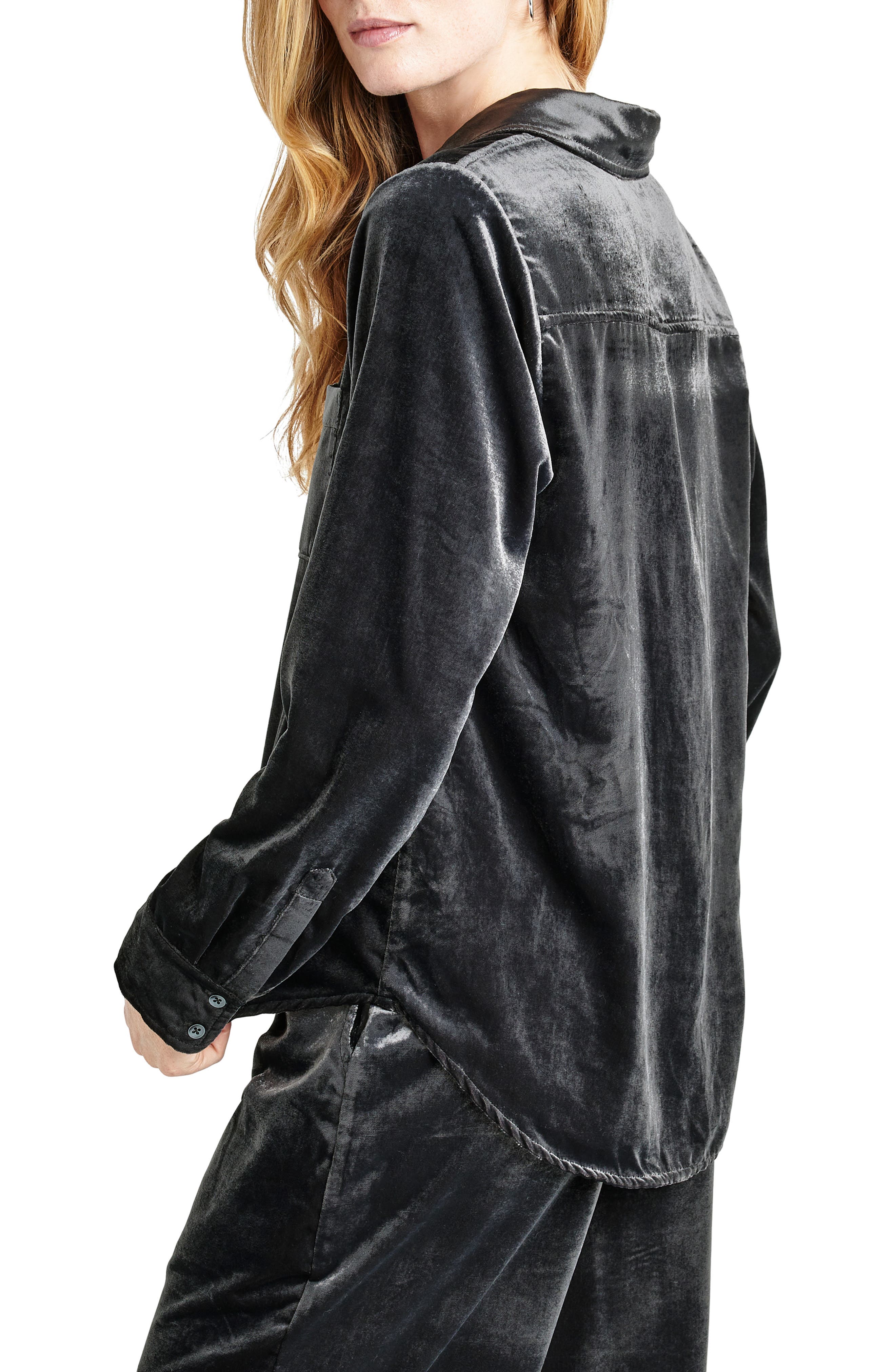 splendid velvet shirt