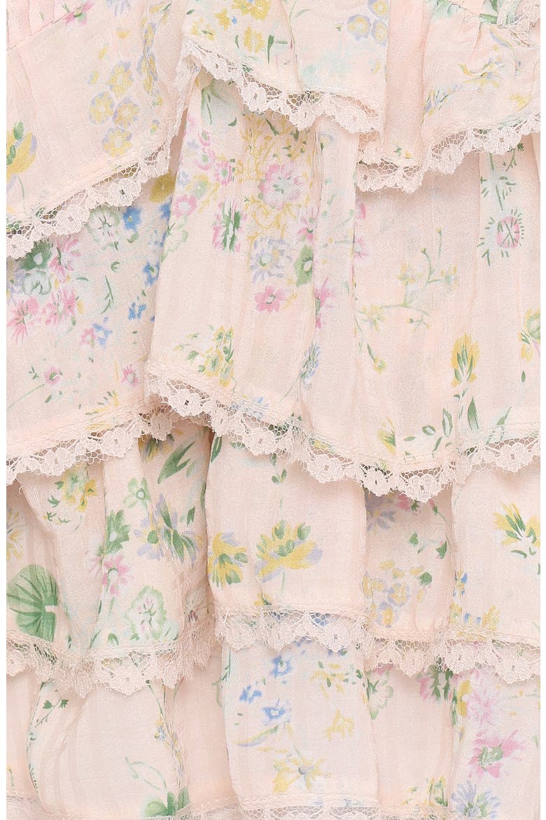 Yana Ruffle Top, Alternate, color, PASTEL PINK FLORAL