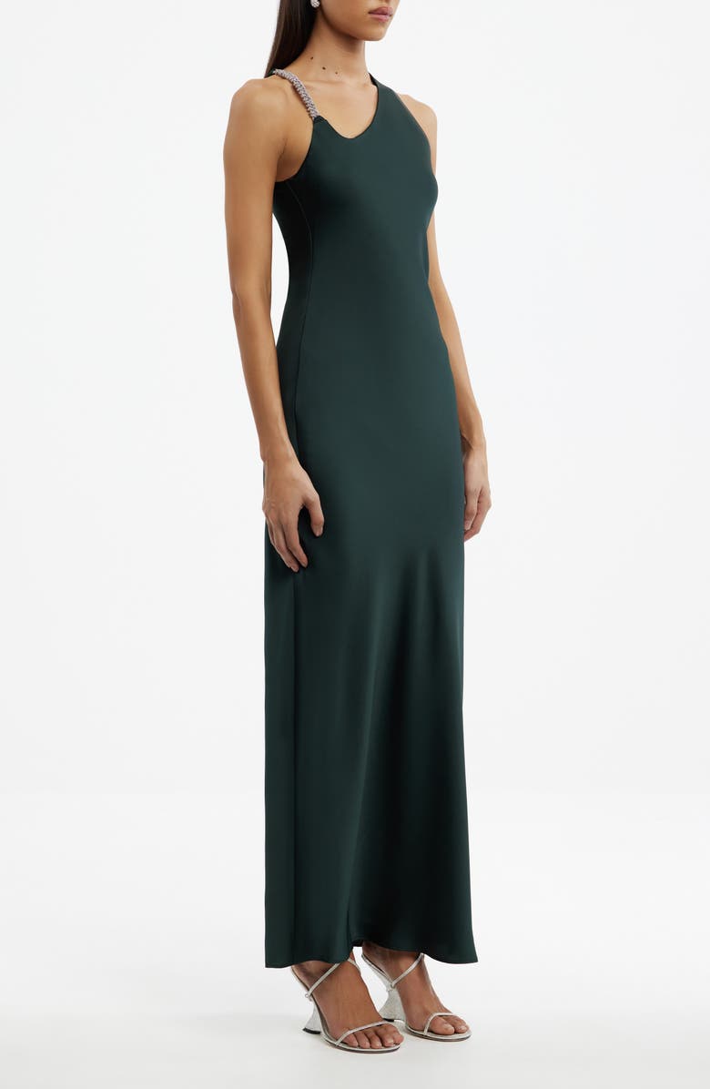 Significant Other Abbey Asymmetric Maxi Dress, Alternate, color, Emerald