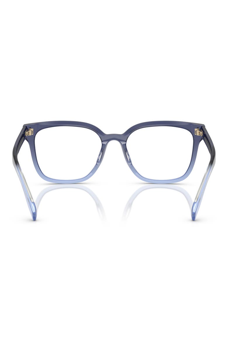 53mm Square Optical Glasses, Alternate, color, BLUE GRADIENT