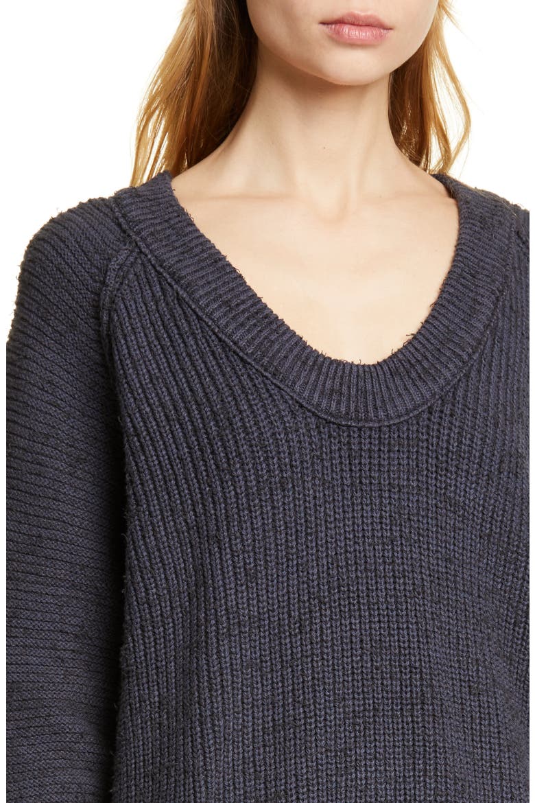 Sunday V-Neck Sweater, Alternate, color, GREY
