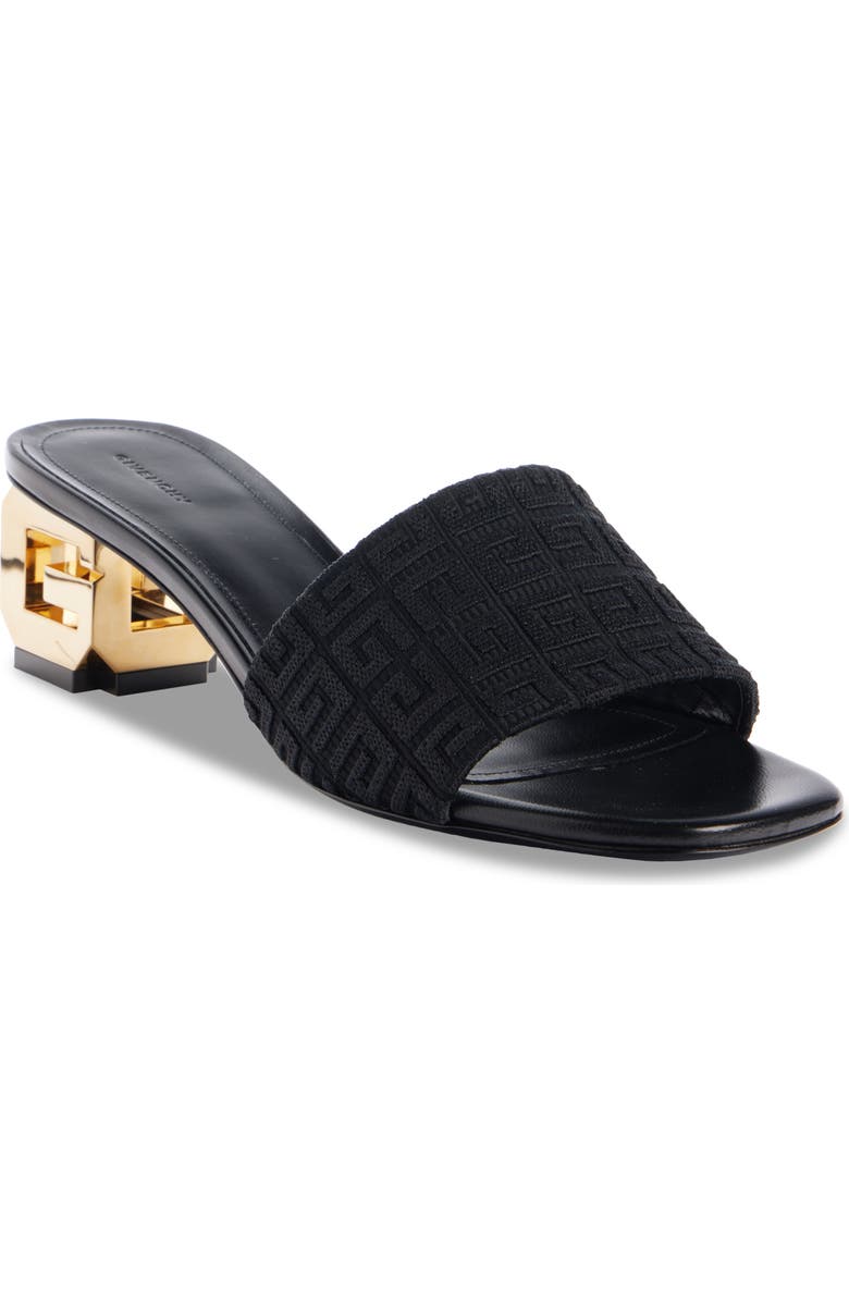Givenchy G-Cube Sandal, Main, color, Black