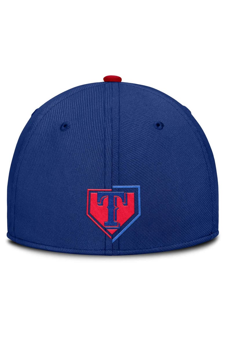 Men's Nike Royal Texas Rangers Primetime Rise Dri-FIT Flex Hat, Alternate, color, Royal