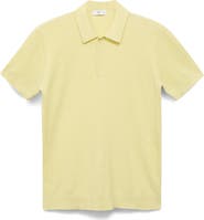 MANGO Slim Fit Knit Polo