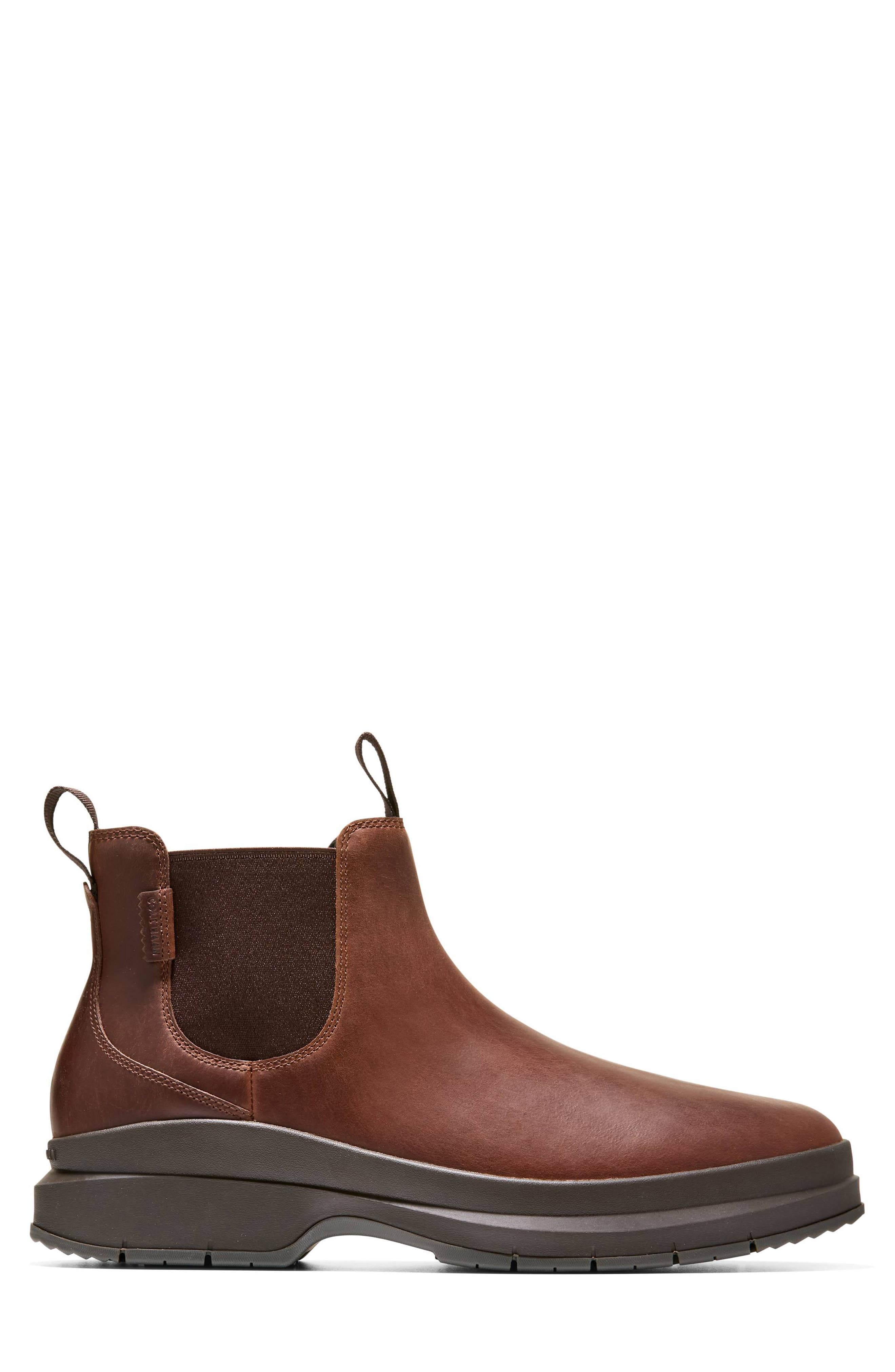 Windham Grand Waterproof Chelsea Boot, Alternate, color, WOODBURY / JAVA WP