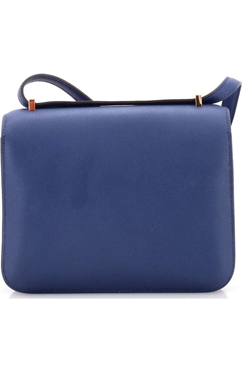 Pre-Owned Hermes Constance Bag Swift 18, Alternate, color, Bleu Saphir