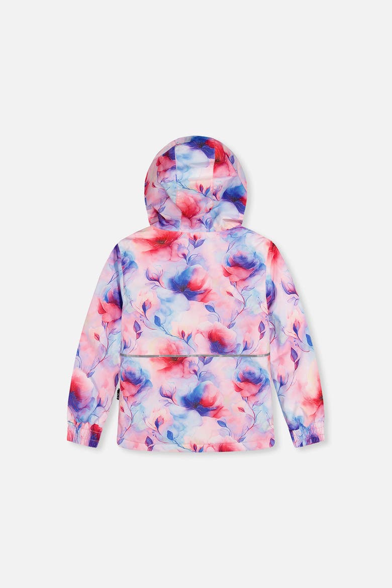 Floral Jacket & Foot Strap Pants Two Piece Snowsuit, Alternate, color, Mauve Printed Flowers