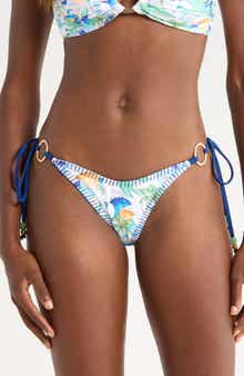 Kulani Kinis Ring Stitch Side Tie Bikini Bottoms