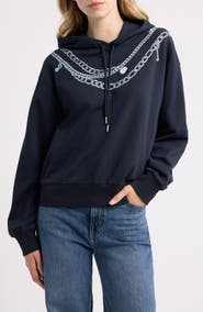 rag & bone Miramar Charms Graphic Hoodie