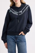 rag & bone Miramar Charms Graphic Hoodie