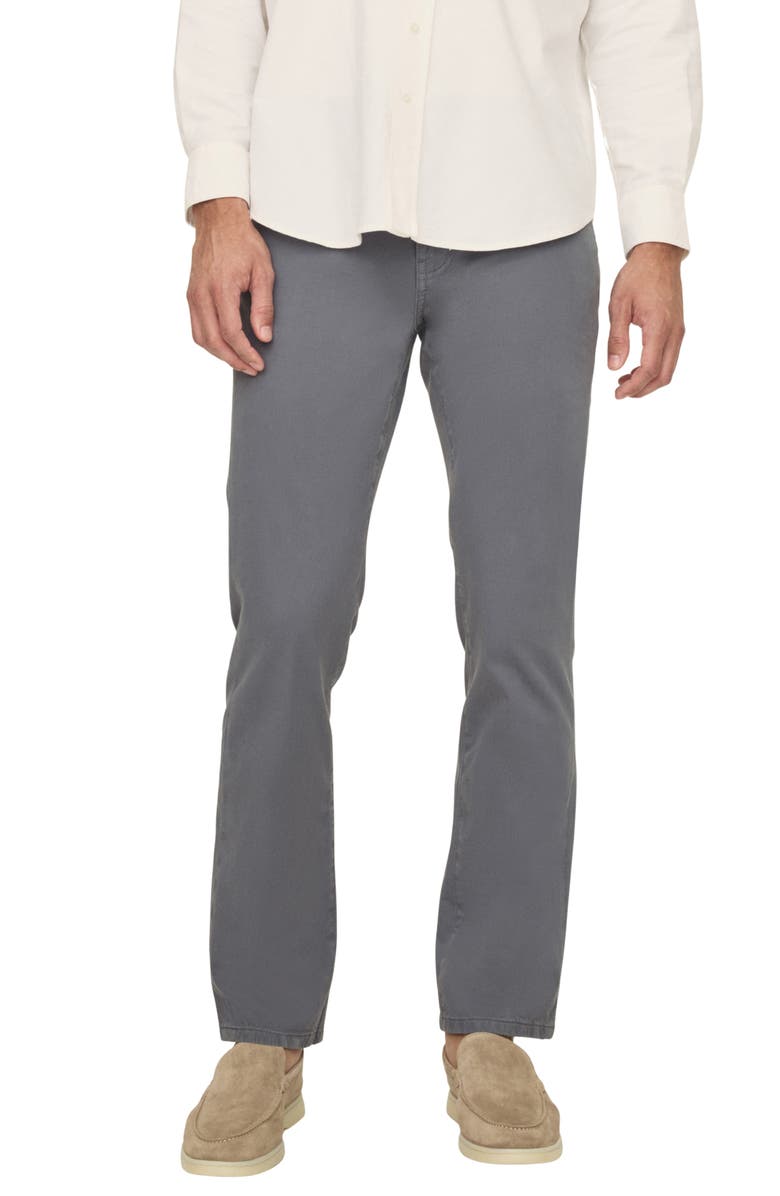 WARP+WEFT ORD Straight Leg Twill Pants, Main, color, Stormy Weather