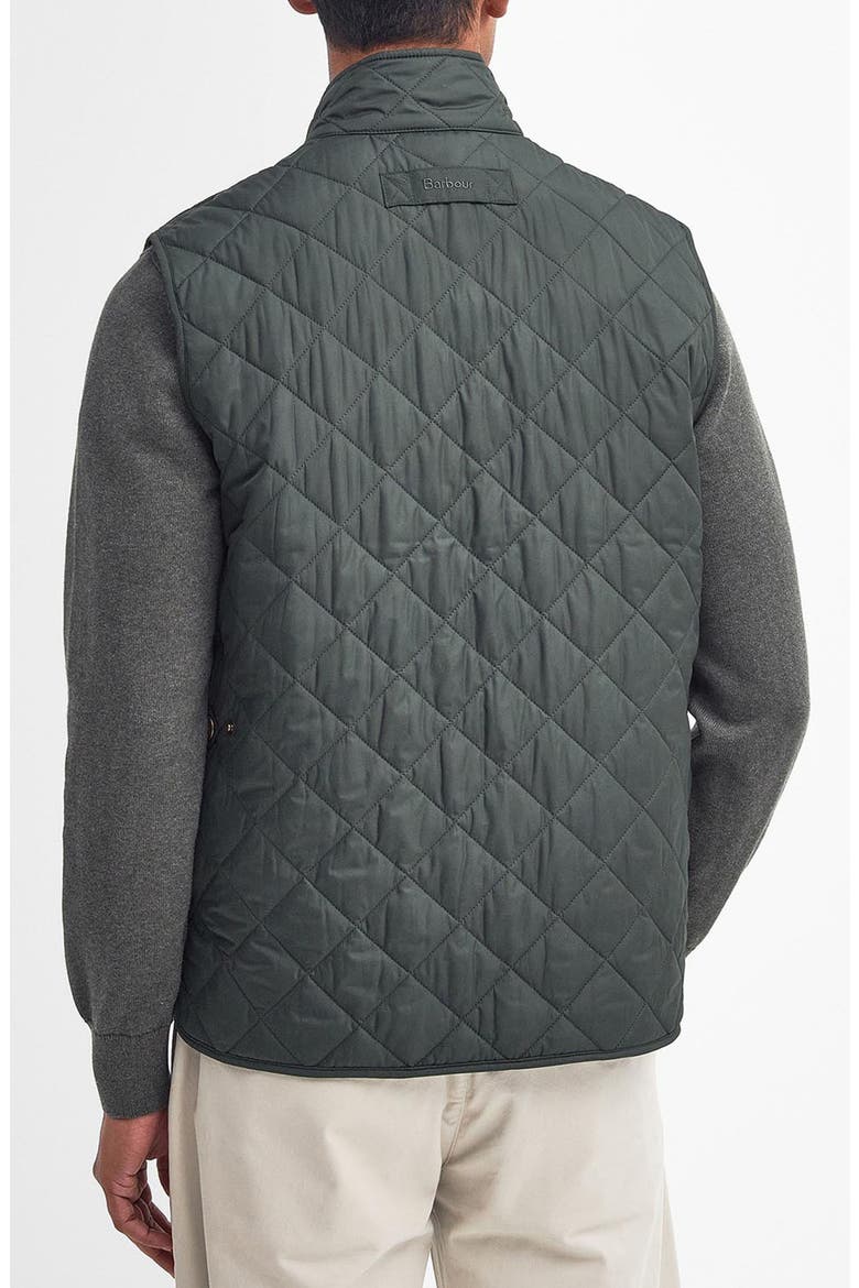 New Lowerdale Diamond Quilted Vest, Alternate, color, SAGE