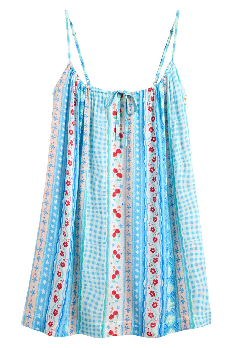 Beach Song Cover-Up Dress, Alternate, color, DREAM BLUE