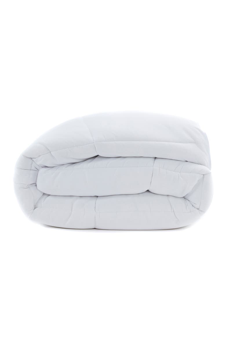 HOME SPUN Luxury Ultra Plush Mattress Topper, Alternate, color, WHITE
