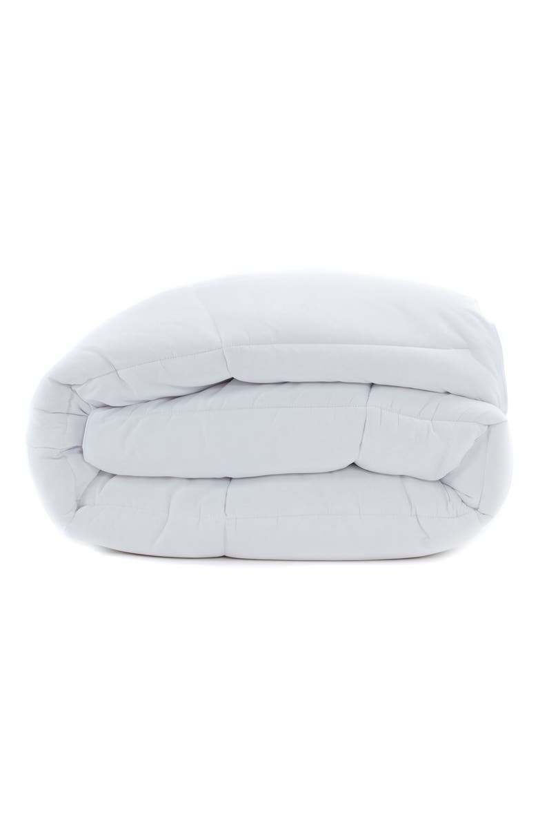 HOMESPUN HOME SPUN Luxury Ultra Plush Mattress Topper, Alternate, color, White