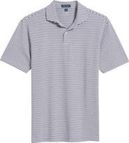 Peter Millar Crown Crafted Albatross Stripe Pima Cotton Blend Polo