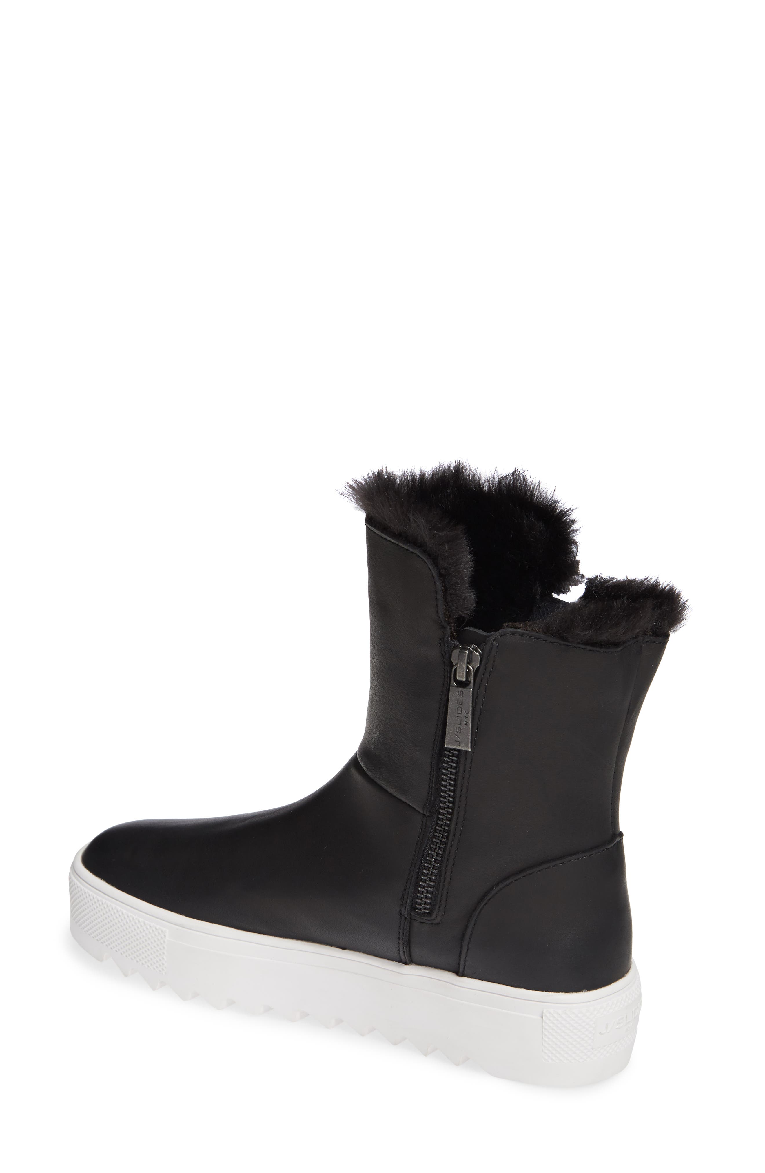 JSlides Selene Faux Fur Lined Waterproof Boot, Alternate, color, 