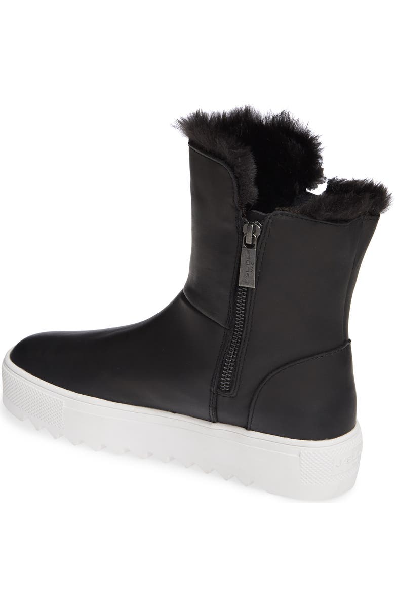 JSlides Selene Faux Fur Lined Waterproof Boot, Alternate, color,