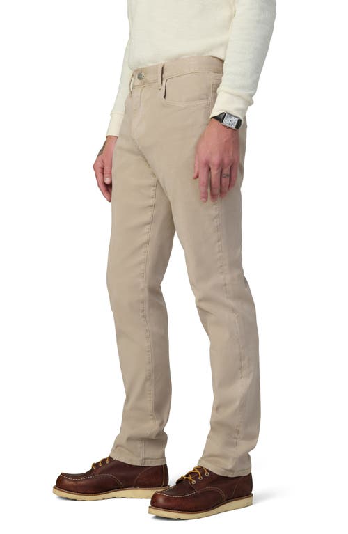 Joe's The Asher Slim Fit Five-pocket Twill Pants In Neutral