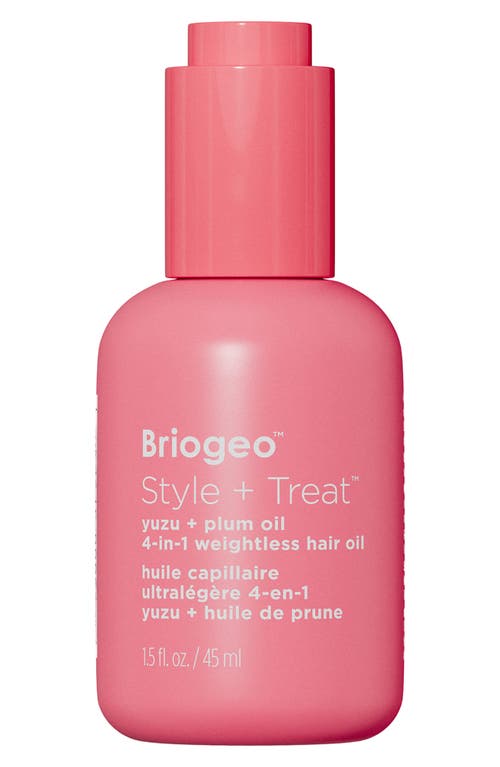 Briogeo Style + Treat 4-in-1 Weightless Hair Oil In Transparent