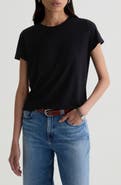AG Zoie Cotton & Linen Blend T-Shirt