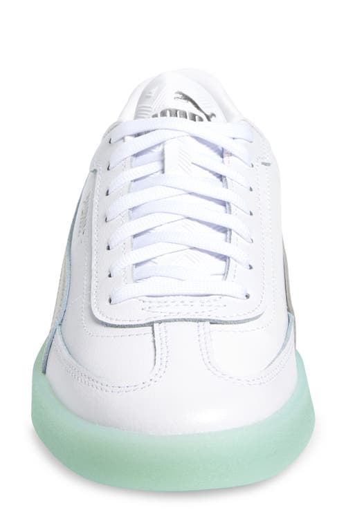 Shop Puma Club 5v5 Sneaker In  White-feather Gray